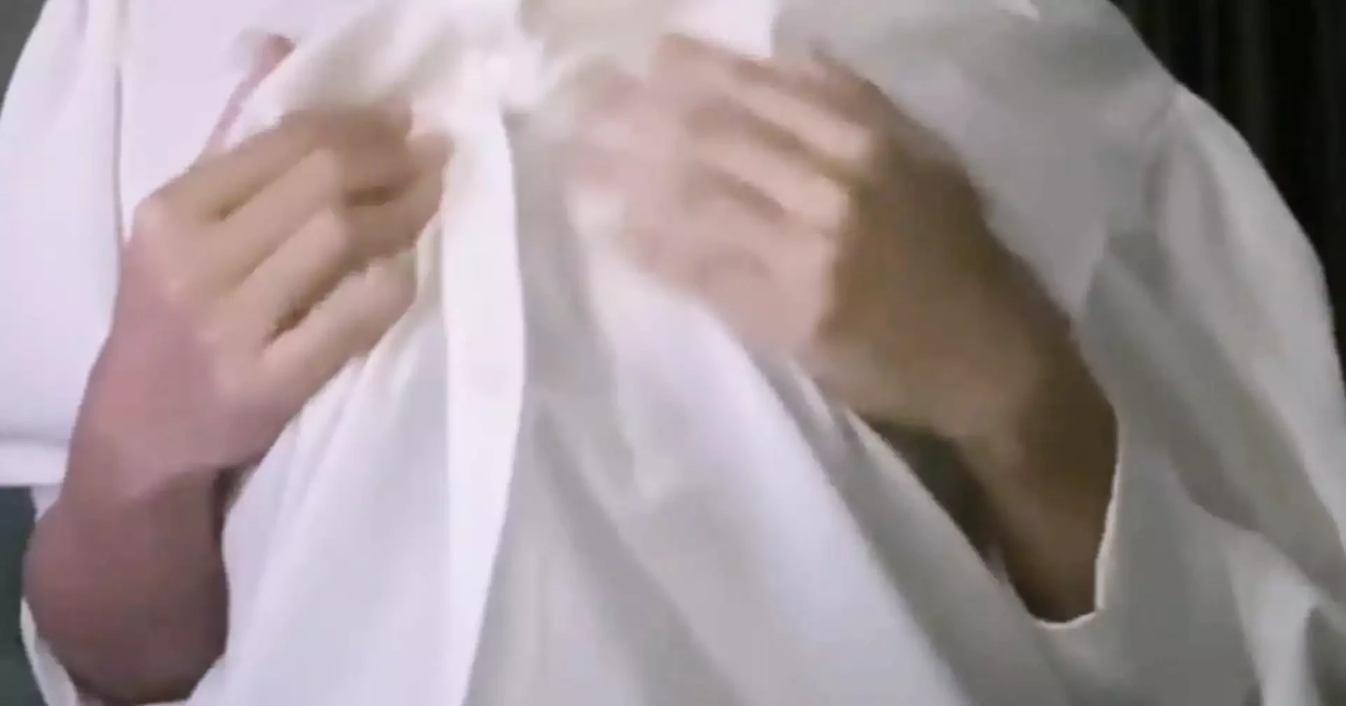 the woman played with her nipples and squeezed her big breasts