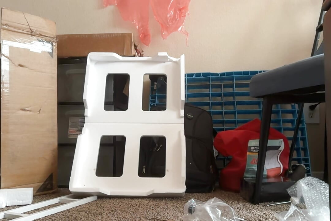 Nude table assembled with Cubby Da Porn Hubby