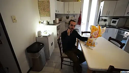 Easter lunch can wait... First I want to see his reaction