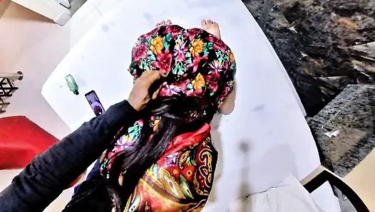 POV LOOK AT WHAT SEXY INDIAN HIDES UNDER HER ROBE