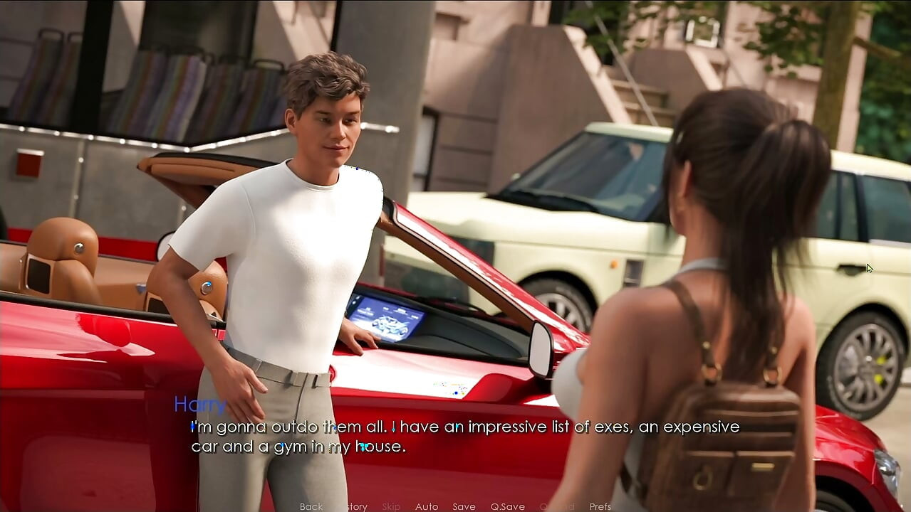 Fresh Story S2 Diana & Harry Hot Park Fingering 3D Game Walkthrough