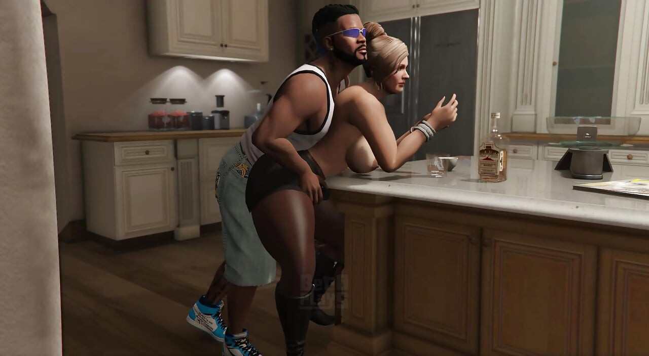 GTA v Amanda leva Franklin dentro da casa de Michael (parte 2)