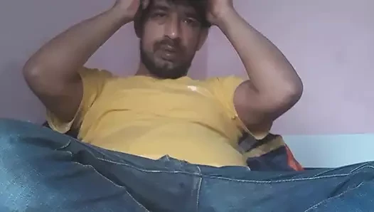 Çocuk sert mastürbasyon yapıyor