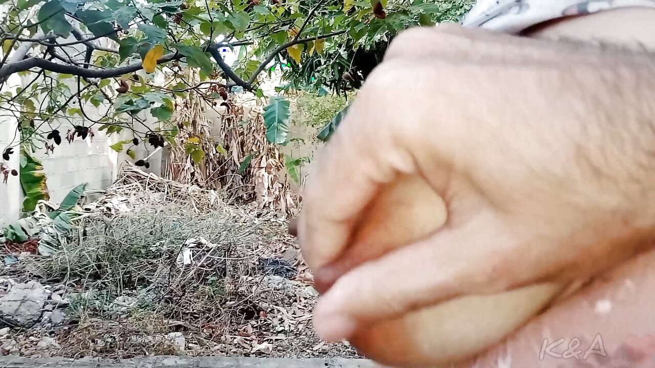 Being breastfed outside the house with your big natural tits is the best way to start Valentine's Day