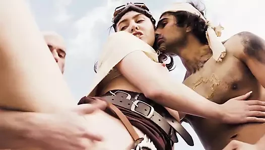 Freya Parker Gets Double Teamed in a Pickup Truck - Furiosa Porn Cosplay Parody