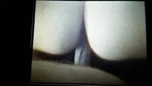 Hitting my big ass bbw from behind creampie