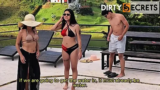 THE LIFEGUARD FUCKS MY STEPDAUGHTER IN THE ASS AFTER SAVING HER