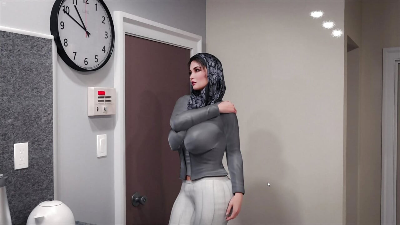 Yasmin fickt ihre muschi mit einem großen schwarzen dildo