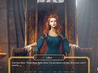 Ep1: Удовлетворяя сексуальные порывы принцессы Lilian - секс престолов: Пролог