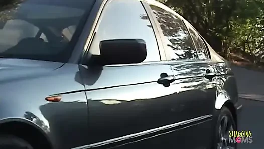 She snuck through to have lesbian sex with her best milf friend