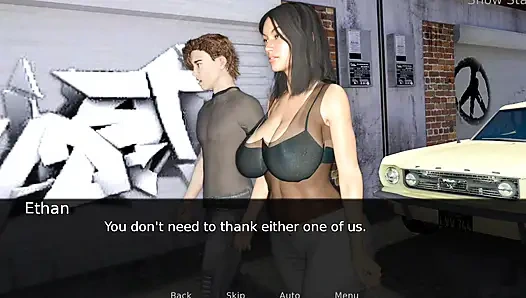 Project Hot Wife - car broke down and then i stripped and saw his dick