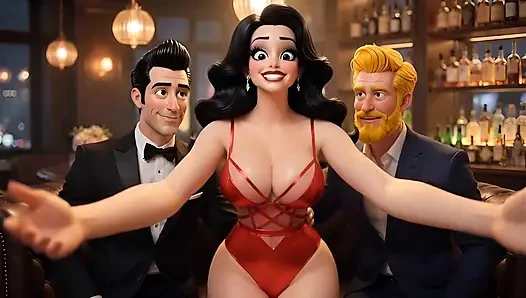 From Chubby & Ignored to Curvy Cock Tease-Ep5  A wife meets strangers at a nightclub and ignores husband.