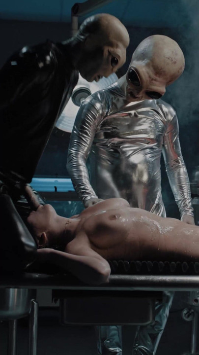 Rissa May Alien Orgy Bukkake - Huge Cock