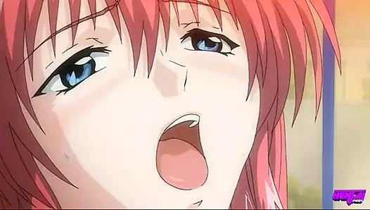 Hentai pros - kecemburuan hitomi berubah menjadi nikmat saat dia dientot dua, dan dicrot di dalam sama akitoshi dan mina