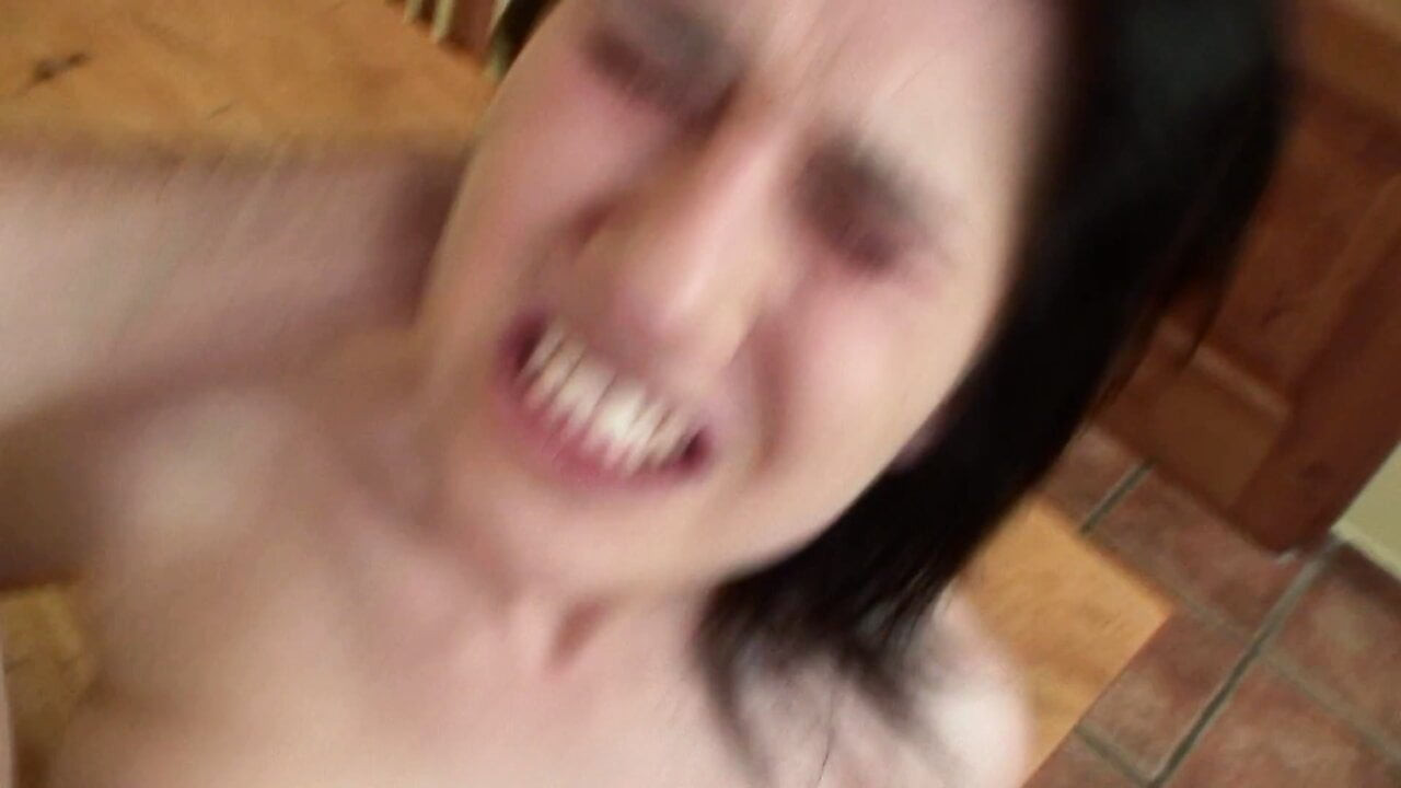 POV Horny milf gets cum in gaping pussy