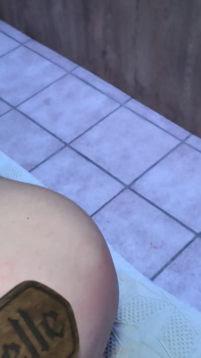 I redden her ass with a paddle | Clip 1