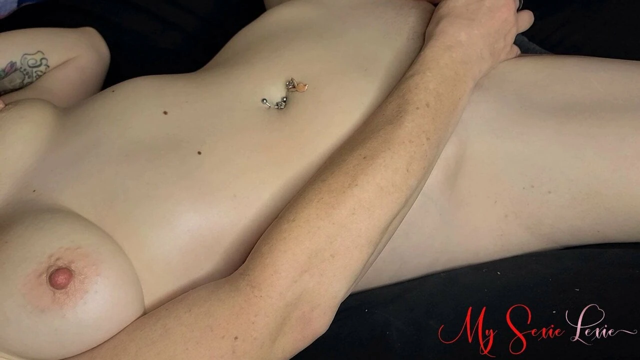 Massage While Masturbating Ends Covered In Cum