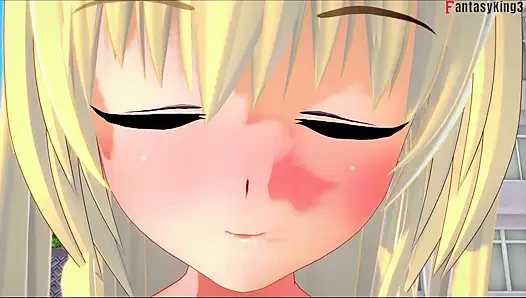 Yami konjiki heißer ahegao-sex - To Love ru