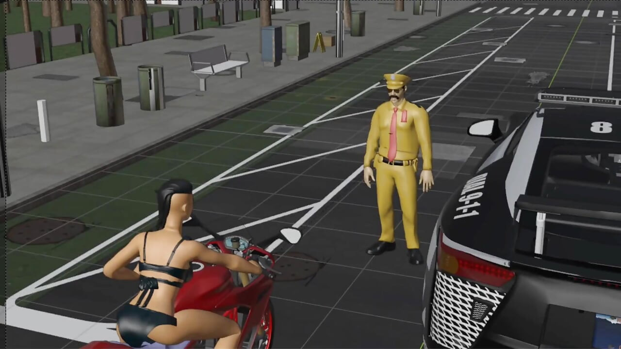 Police Man Sex with Hot Indian Girl