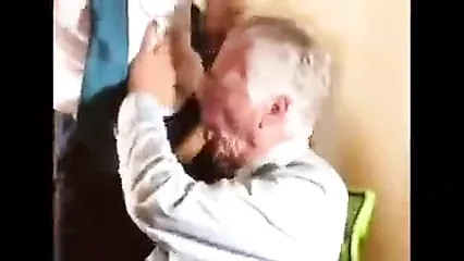 Business grandpa blowjob