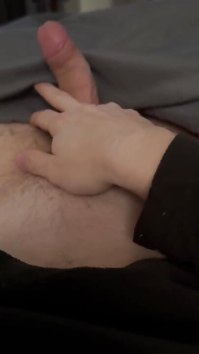 Young Uncircumcised Twink Cock Gets Stroked 18 Years