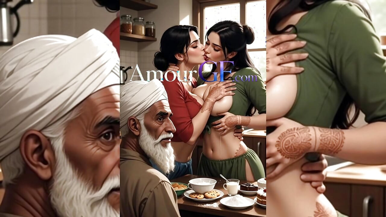 Old cocks fuck +19 girls hard cartoon kissing, deep pussy pounding, messy cum