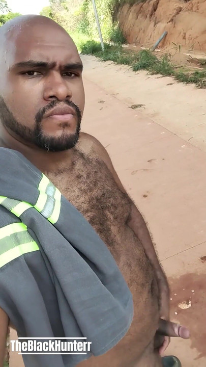 Coming back from work I stopped to pee and ended up taking off all my clothes on the street | Clip 1