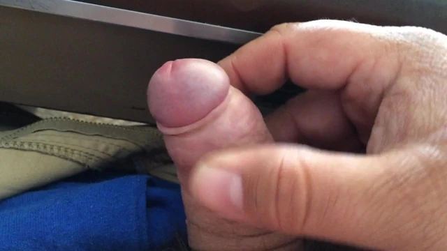 Soft to Hard Uncut Cock
