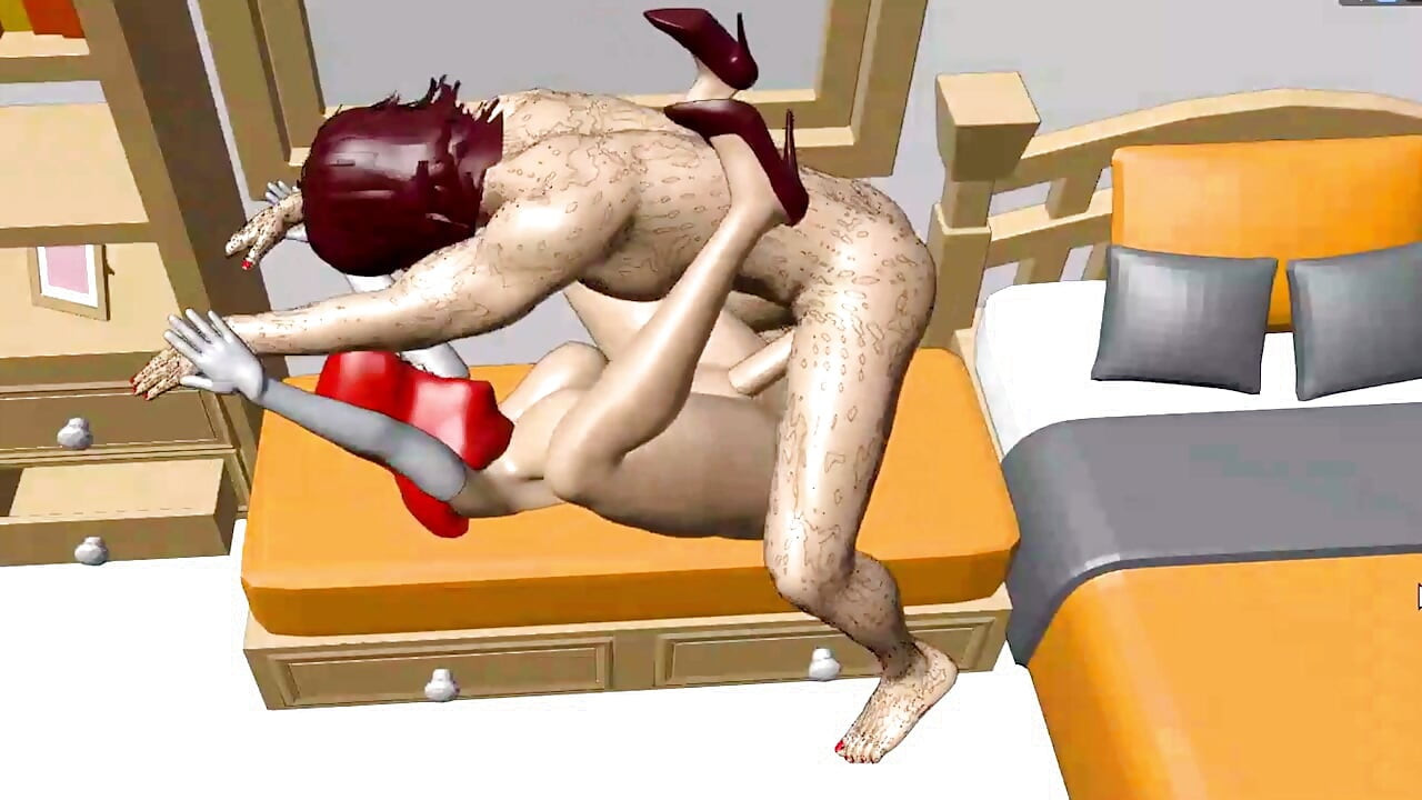 Animasi 3d - skenario seks dewasa 3d yang dibuat