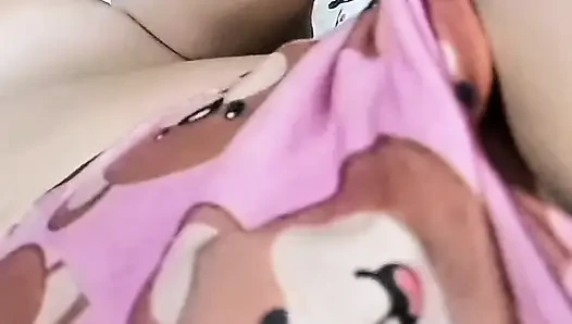 My stepdad sucks my tits