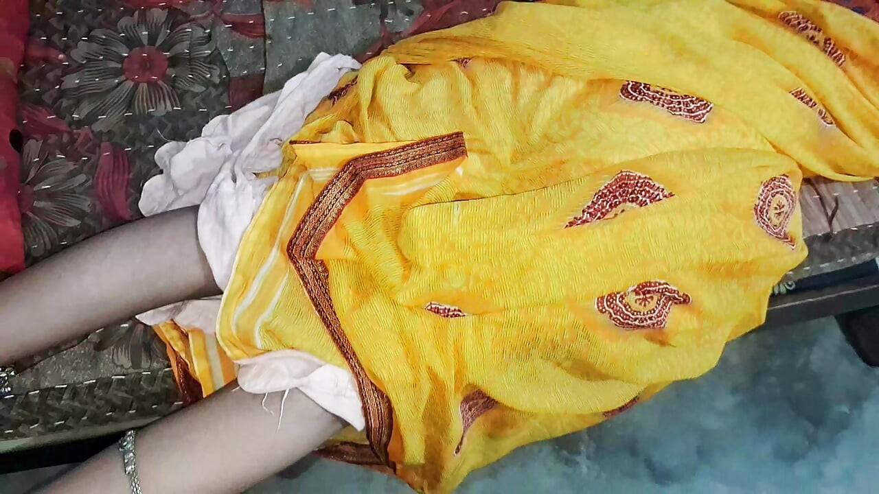 Indian hauswaif faking with husband