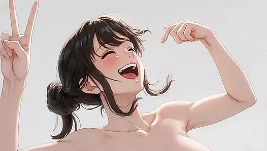 Anime mangasında çıplak kadın