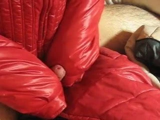 Red Nylon Cum