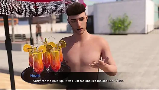 Resort of Temptation 10 i love putting lotion on them boobies