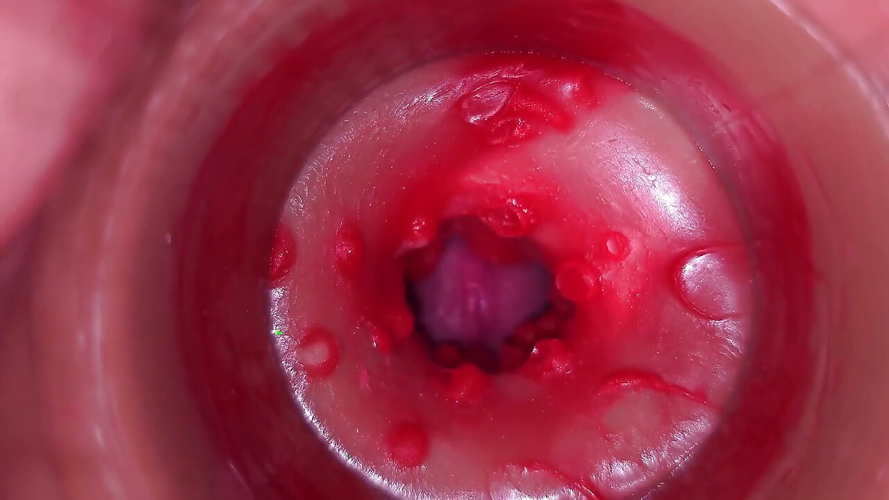 질에 카메라, 자궁 경부 POV, 질싸