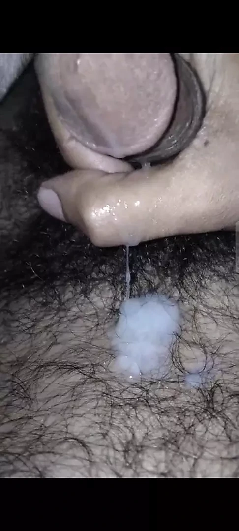 My hard dick jerking with moaning till Cumshot