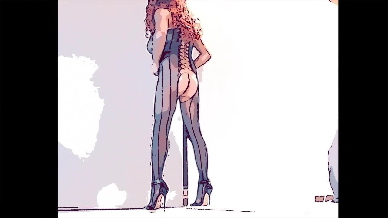 Lingerie Crossdresser Webcam Big Tits and dick