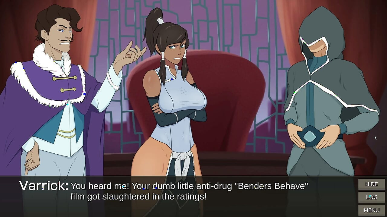 Korra's new Model job - Cummy Bender part 1