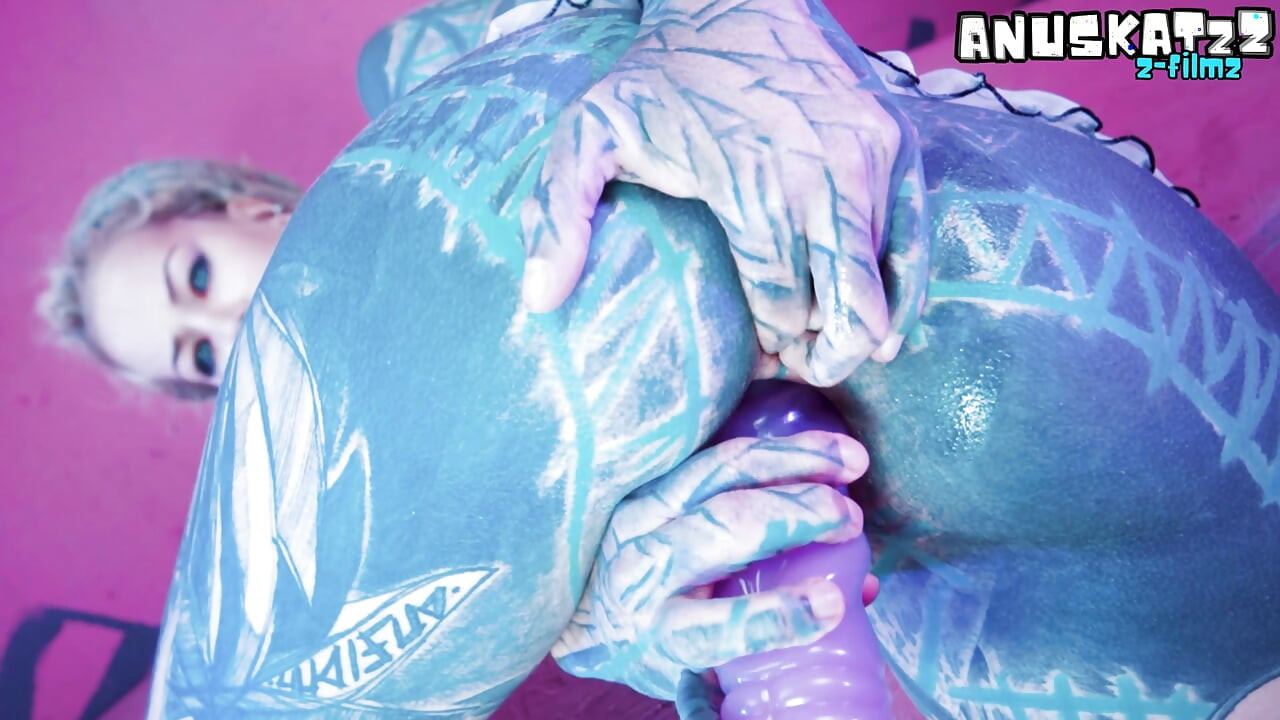 Inked Dreadhead Masturbates with Dildo Then Takes Hard Anal