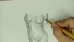 How to draw a nude body really easy
