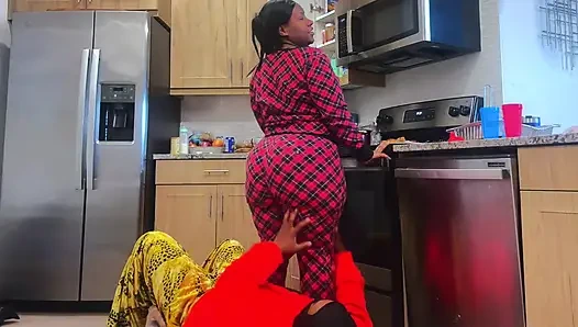 Horsing in der küche