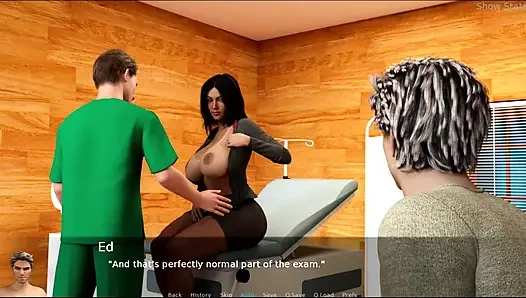 Ateşli evli kadın #44 - Merry ve Ben asansörde mahsur kaldı... Ed duş alırken Merry'ye baktı