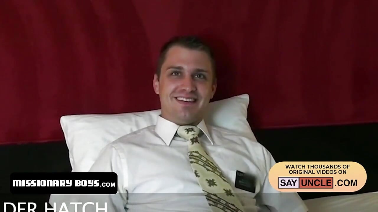 Hot Catholic guy elder hatch has a surprise jerking session