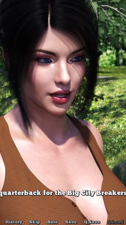 Victoria in Big City 22 Victoria Met Someone in the Park