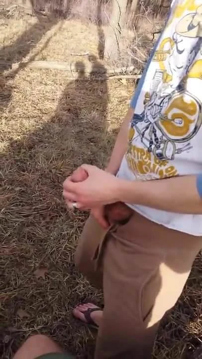 Married guy shoots a load on the farm.