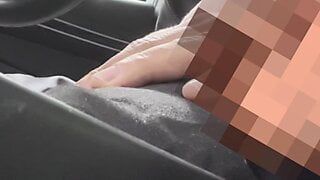 Stranger wanks and sucks me in the car