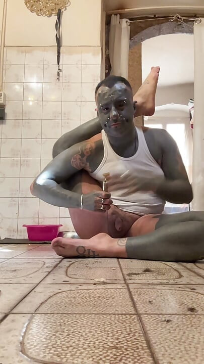 I shave my body