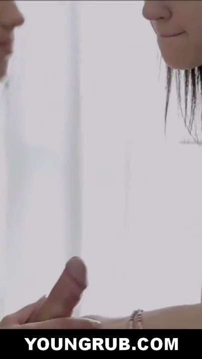 Two Hot Russian Teens have Massage Threesome With Lucky Boy | Clip 1