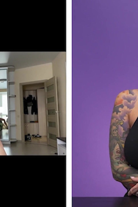 MILF Tattooed Beauties Rate Monster Cock Masturbation Blasts
