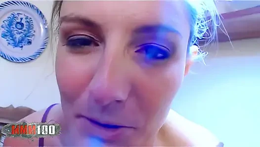 Priska Farel черную крошку отфистили и в